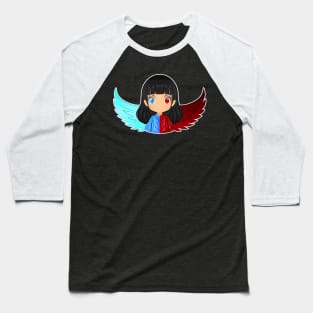 Angel and devil Baseball T-Shirt